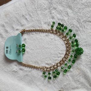 Necklace and Earrings
